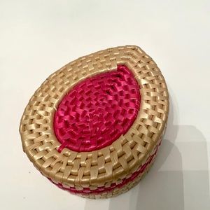 Lidded Woven Basket